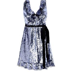 Free People lavender sequin dress